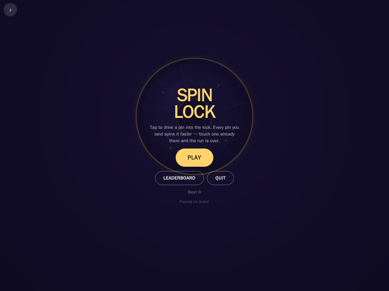 Screenshot of Spinlock